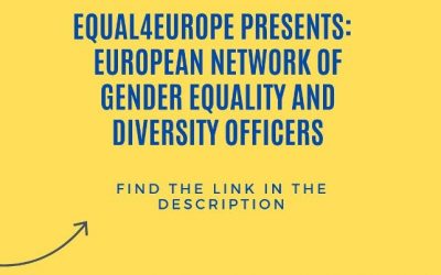 We welcome new members to the Gender Equality & Diversity Officers Network!